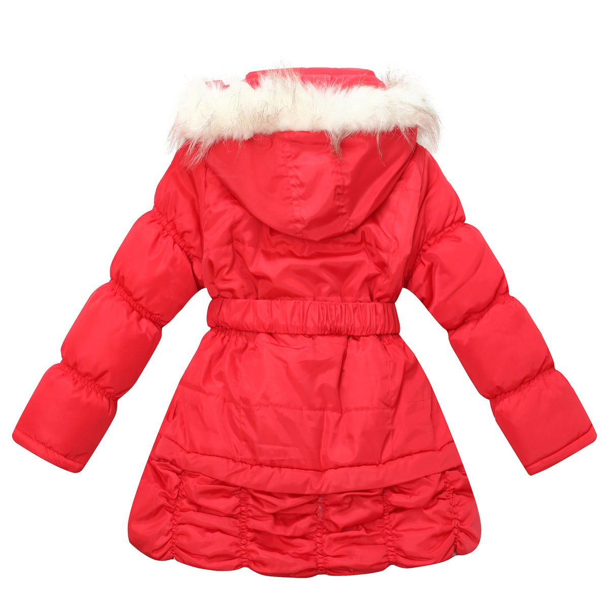 RH Puffer Winter Jacket Kids Girls Long Slim Hooded Warm Coat Ski 510 Richie House USA