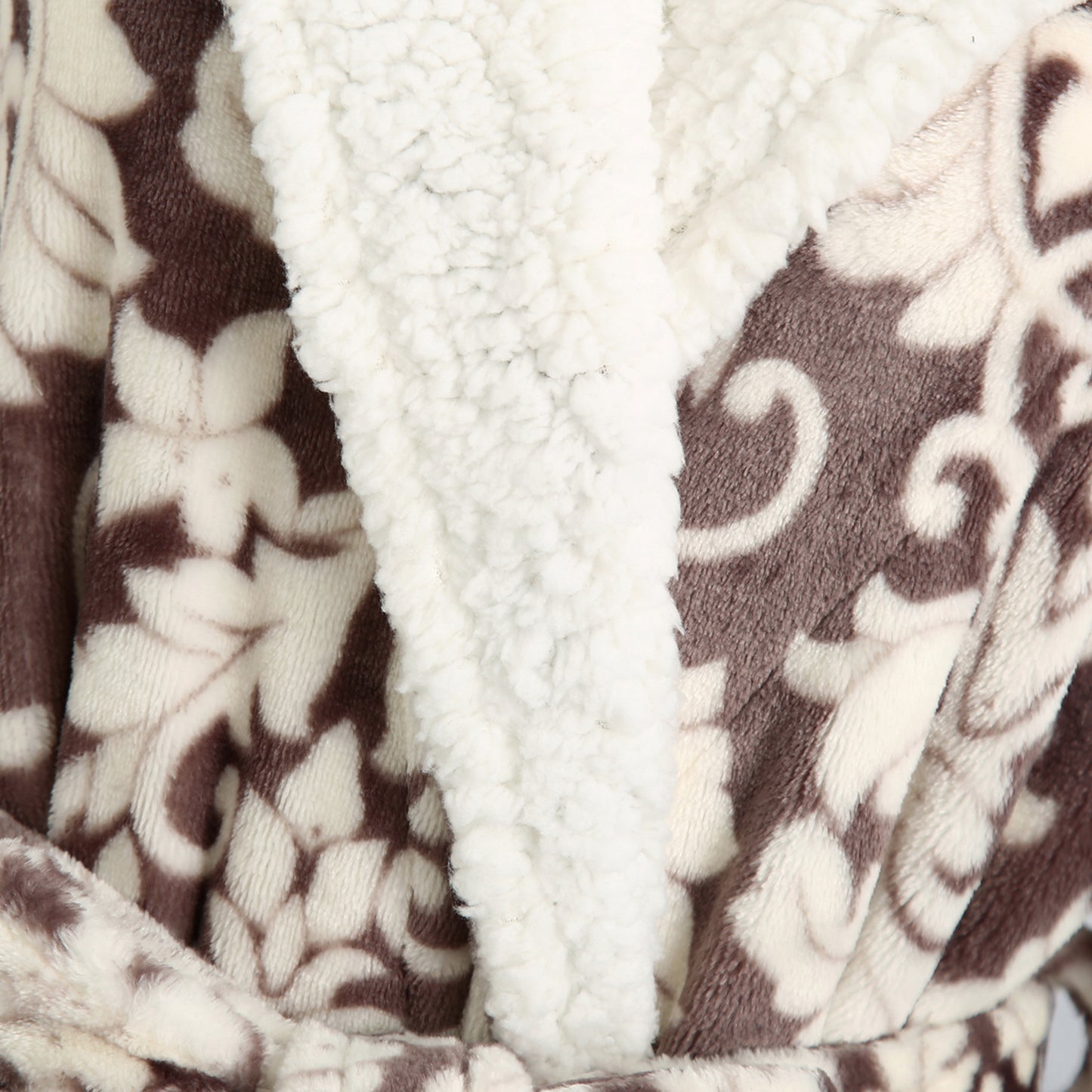 Richie Women's Polka Long Hooded Robe Collared Sleepwear Housecoat RHW2882