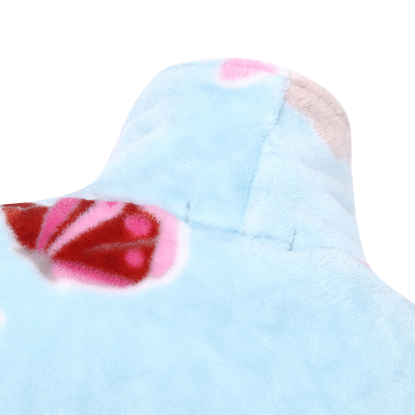 RH Kids Girls Dressing Gown Soft Fleece Stand Printed Robe CoverUp 4-14T AM2518