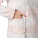 RH Nightdress Pajama Collared Dress Women Plaid Fleece Cozy Housewear RHW2315