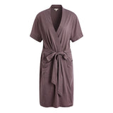 RH Robe Women's Short Sleeve Kimono Cotton Bathrobe Dressing Gown Sleep RHW2753