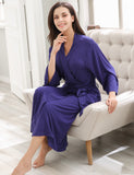 Richie House Robe Kimono Women's Soft Knit Robe Bathrobe Size Small RHW2765