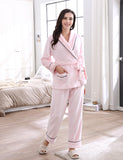 RH Women's Comfy Two Piece Set/ Long Sleeve Dress Sleep-Lounge Pajama RHW2825-27
