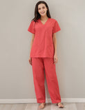 RH Women's Scrub Sets Uniform Medical Hospital Nursing V-Neck CargoPants RHW2847