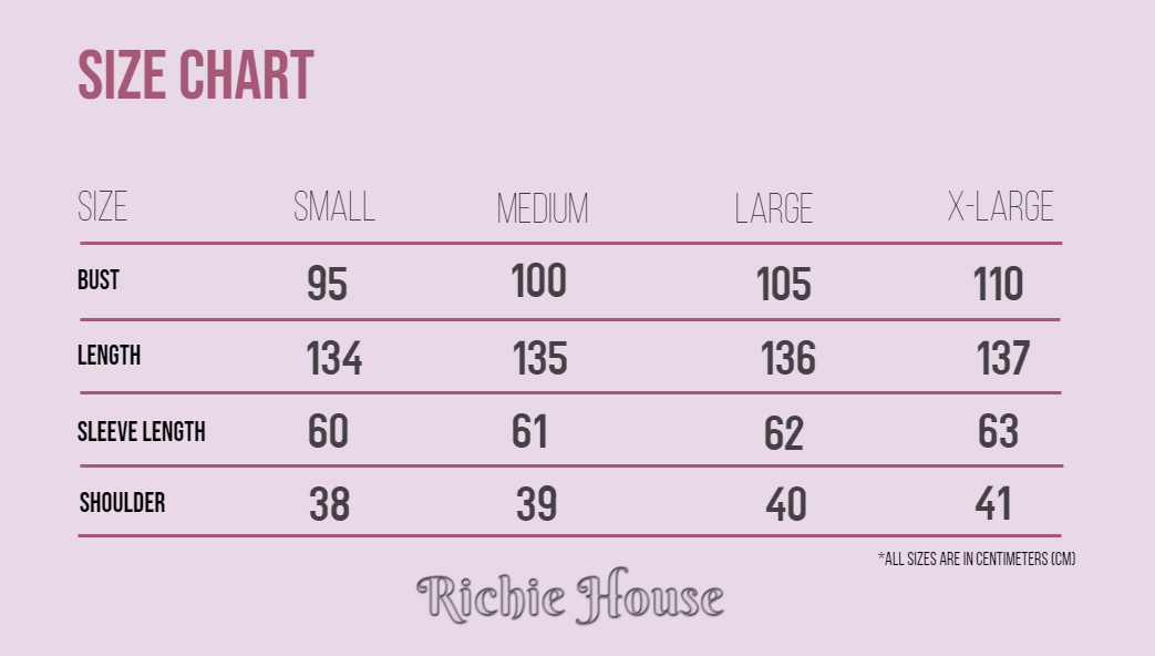 Richie House Nightgown, Womens Long Loose V-Neck Hem Pajama Dress Nightwear Sleep RHW2893-A