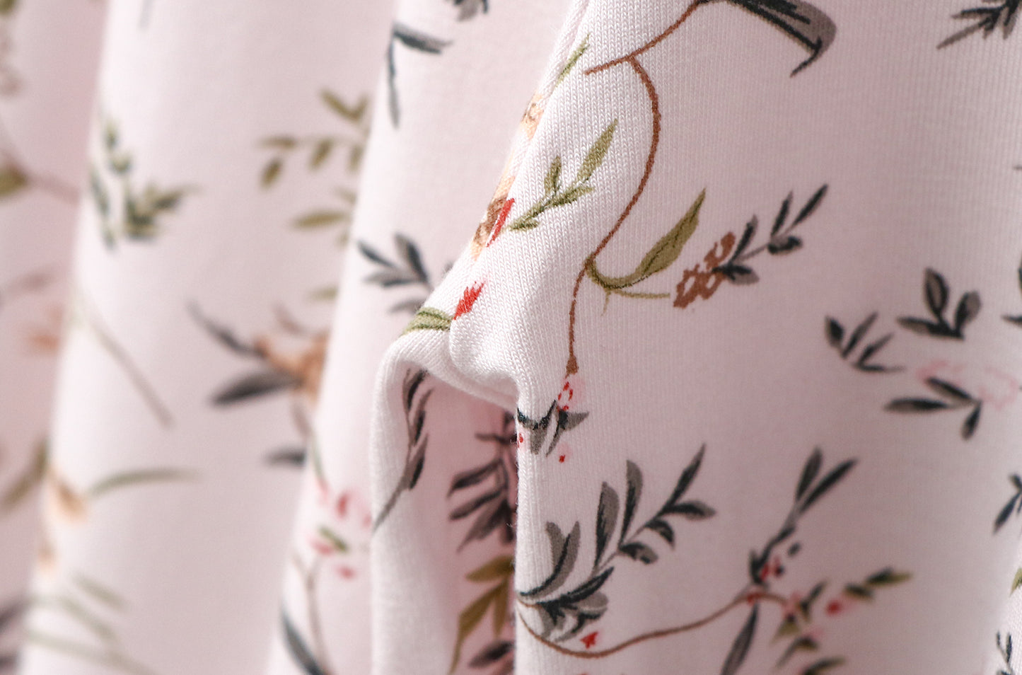 RH Pajama Set Women Long Sleeve Printed Sleepwear Soft Pajama Set Lounge RHW4017
