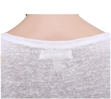 Richie House Women's Women's Comfort Summer Linen Embroidered T-Shirt Short Sleeve RH2033