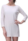 RH Women's Casual Cotton Long Sleeve Blouse w/ Zipper Tops Blouse Dress RH2041