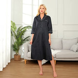 Richie House Women's Nightshirt Cotton Nightgown Sleepwear Pajama Dress RHW4059