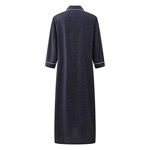 Richie House Women's Nightshirt Cotton Nightgown Sleepwear Pajama Dress RHW4059