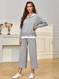Richie House Women's 2 Piece Sweatsuits Long Sleeve Knit Sweater Wide Leg Pants Outfits RHW4072
