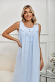 Richie House Women's Nightgown Floral Sexy Sleeveless Sleepwear Sleep Nightshirt S-XXL RHW4057