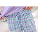 Richie House Ladies Cropped Pyjama Set CottonBlend Soft Women Loungewear RHW2865