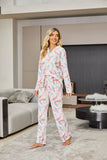 RH Pajamas Women Printed Sleepwear Button Down Lounge Soft Summer Pjs Long Set S-XXL RHW4042