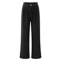 Richie House Women's Secretly Shapes Regular Fit Straight Leg Pant Long Pants RHW4086