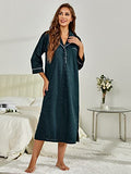 Richie House Women's Nightshirt Cotton Nightgown Sleepwear Pajama Dress RHW4059