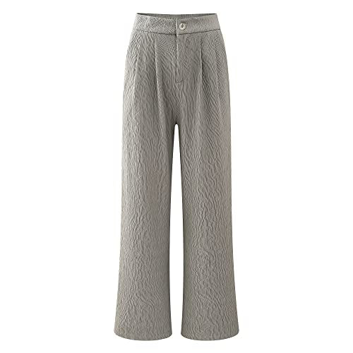 Richie House Women's Secretly Shapes Regular Fit Straight Leg Pant Long Pants RHW4086