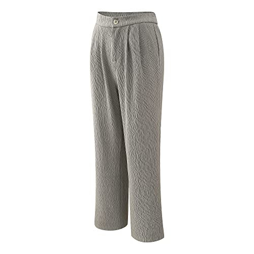 Richie House Women's Secretly Shapes Regular Fit Straight Leg Pant Long Pants RHW4086