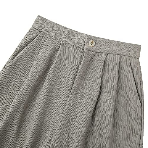 Richie House Women's Secretly Shapes Regular Fit Straight Leg Pant Long Pants RHW4086