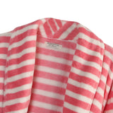 RH Luxury Women's Printed Plush Warm Shawl Collar Fleece Robe Spa Bath Loungewear RH1590
