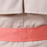 Richie House Kids Girls Classy 100% Cotton Long Trench Coat Ribbon Jacket Bow Dress RH2105