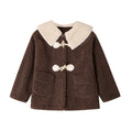 RH Girls Winter Zip Fleece Warm Peacoat Jacket Coat Kids Outerwear Fashion Outdoor 3-8T RHK3006