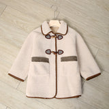 RH Kids Unisex Winter Warm Sweater Hook & Zip Collared Jacket Coat Outerwear 3-8T RHK3007