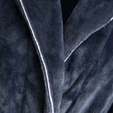 Richie House Robe Womens Long Belted Bathrobe Plush Fleece Bath Sleepwear S-XL RHW2232-B