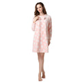 RH Nightdress Pajama Women Nightcoat Sleep Housewear Polka Fleece Lounge RHW2314