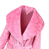 Richie House Women’s Belted Shawl Collared Robe Deluxe Lounge Sleep Bath Coat RHW2721