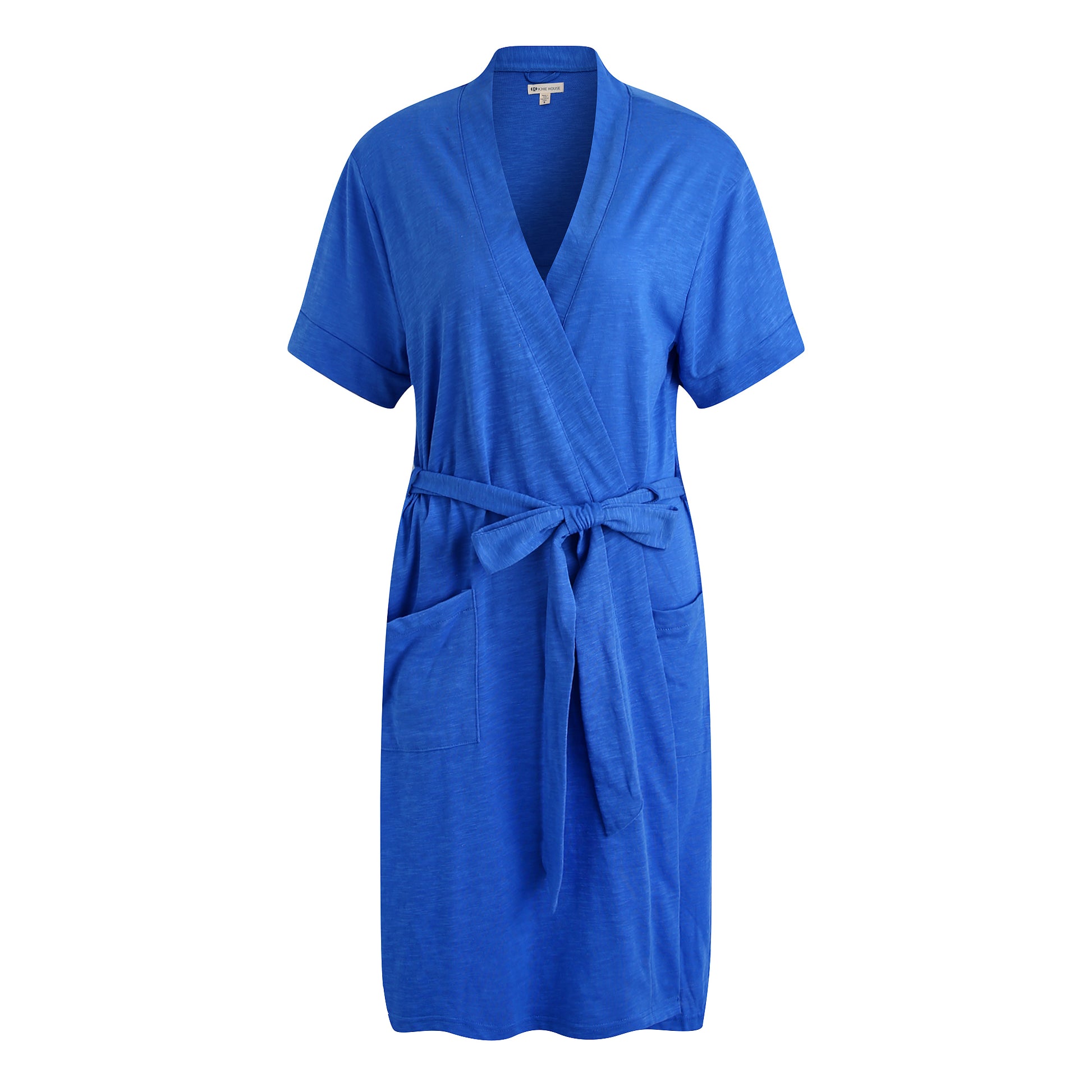 RH Robe Women's Short Sleeve Kimono Cotton Bathrobe Dressing Gown Slee Richie House USA RH Robe Women's Short Sleeve Kimono Cotton Bathrobe Dressing Gown Slee Richie House USA
