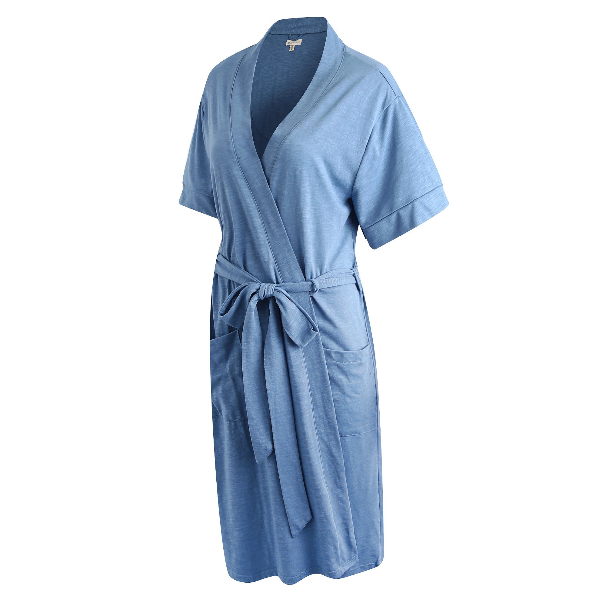 RH Robe Women s Short Sleeve Kimono Cotton Bathrobe Dressing Gown Slee Richie House USA