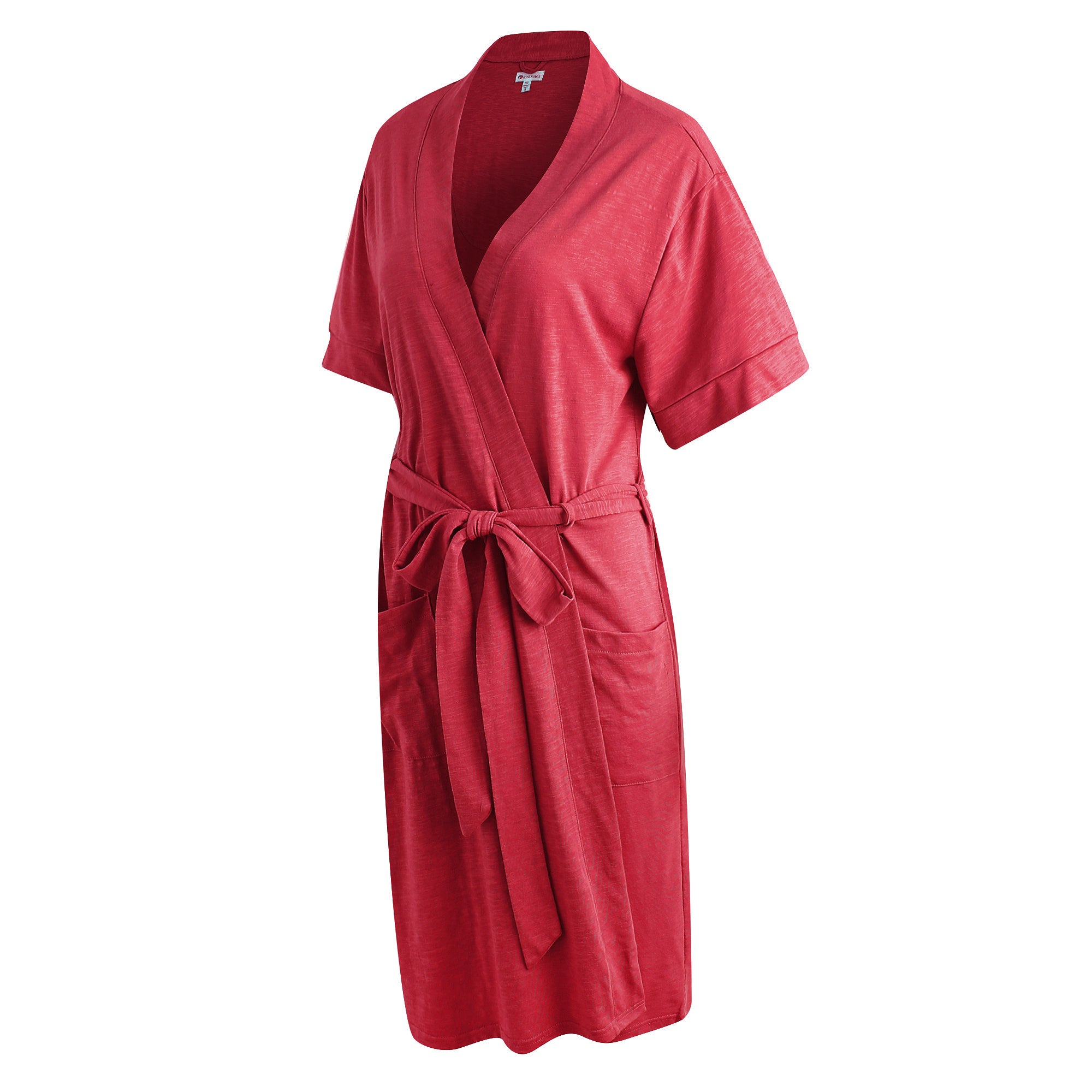 RH Robe Women's Short Sleeve Kimono Cotton Bathrobe Dressing Gown Slee – Richie House USA