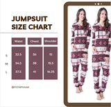 Rh Women's Jumpsuit Hooded Unisex One Piece PJ' Zip-Up Adult Playsuit RHW2787