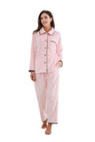 RH Women's Pajama Set Button Soft Fleece Two-Piece Set Loungewear Sleep RHW2822