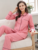 Richie House Ladies Pyjama Cotton Pj's Womens Set Long Sleeve Nightwear Loungewear RHW2846