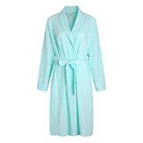 RH Women Robe Long Knit Bathrobe Soft Sleepwear Ladies Loungewear S-3XL RHW4009