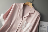 RH Pajamas Women Short Sleeve Lace Sleepwear Loungewear Summer Pjs Set RHW4035