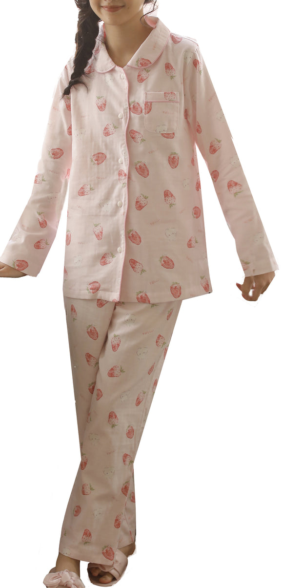 Richie House Pajama Set Outfit Sleeveless Crop Top/Long Pants Set PJS  Sweatsuit RHW2926-A-XL 