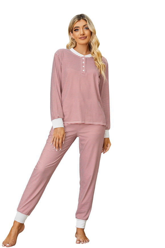 RH Pajama Set Outfit Sleeveless Crop Top/Long Pants Set PJS Sweatsuit –  Richie House USA