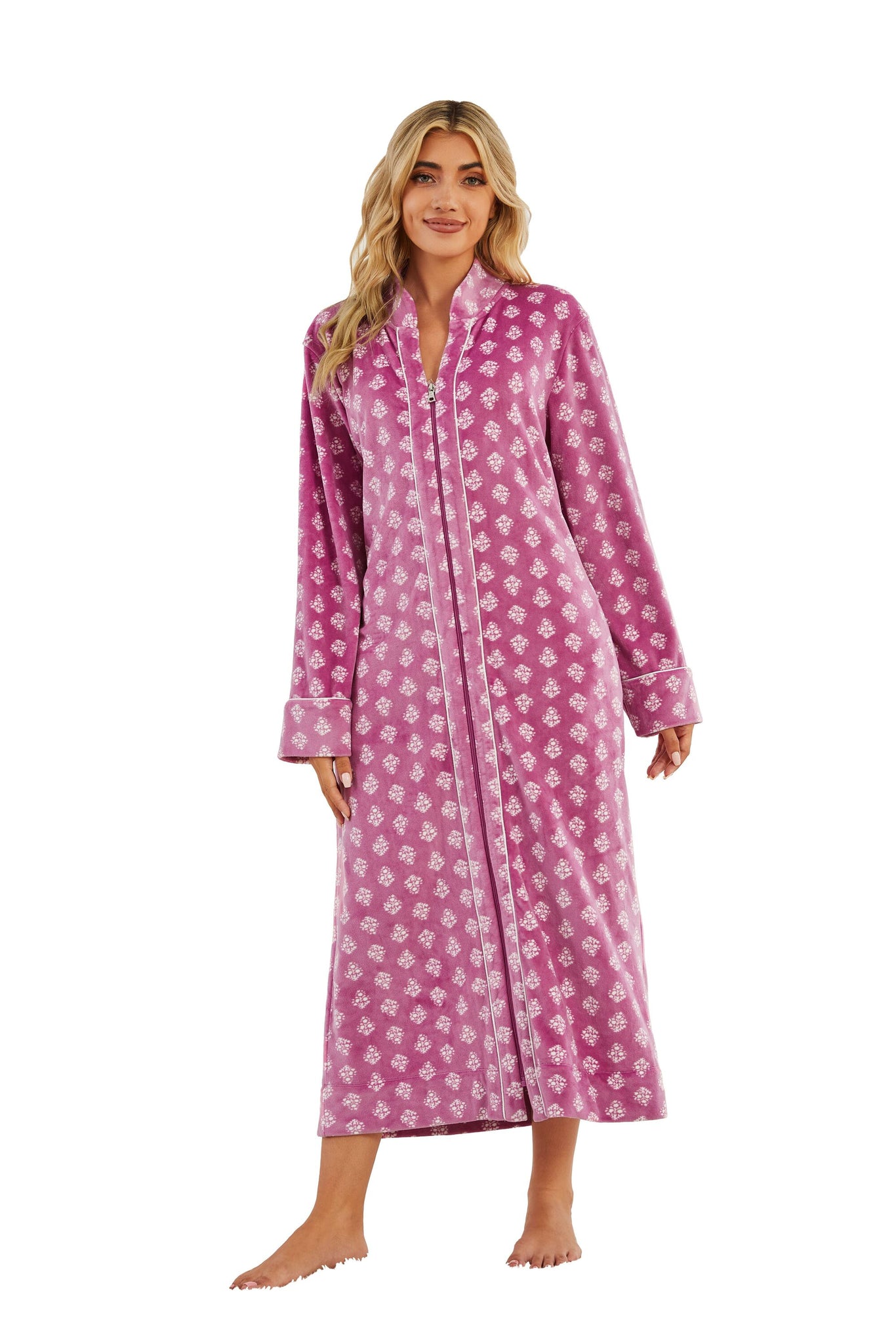Women's Hooded Extra Long Dressing Gown - Miami | Bown of London – Bown of  London Europe