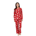 Richie House Women's Printed Flannel Two-Piece Set Pajama Size S-XL RHW2843