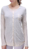 RH Women's Button Casual Long Knitted Cardigan Tops Shirt Pullover Blouse RH2032