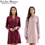 Richie House Ladies Sexy Long Sleeve Pajama Dressing Gown Lingerie Robe RHW2761