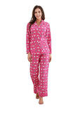 RH Pajama Set Ladies Knitted Printed Pajama 2Ps Cotton Blend Sleepwear RHW2774