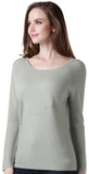 RH Women's Knitted Lightweight Sweater Long Sleeve Pullover Jumper Tops RH2044